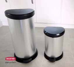 Корзина для мусора с педалью CURVER DECO BIN 40L 181125