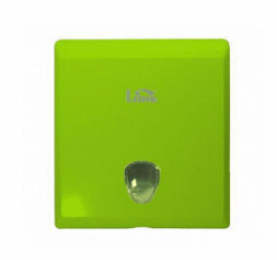 Lime 927004 Диспенсер бумажных полотенец Z-сложения пластик зеленый