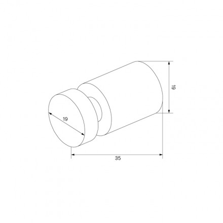 Комплект крючков IDDIS одинарные металл графит упак. (2шт.) / PET2SG1i41