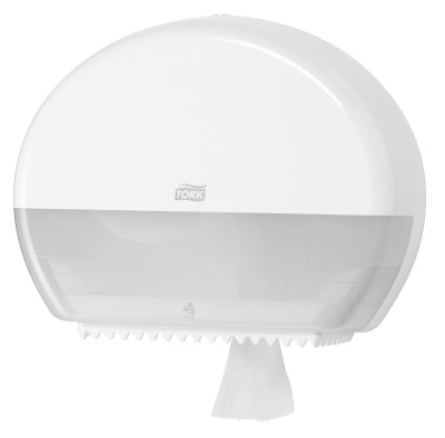 Диспенсер туалетной бумаги для средних рулонов пластик белый Tork T2 555000