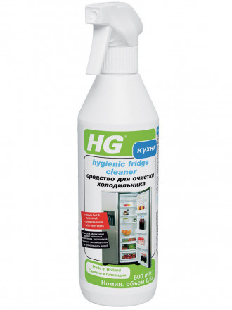 HG Гигиеническое средство-спрей для очистки холодильника / 500 мл