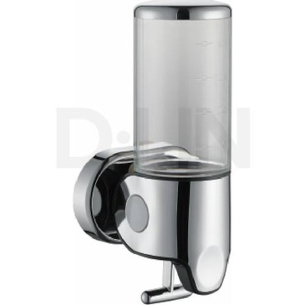 Дозатор для жидкого мыла D-Lin 500 мл пластик хром / D201138