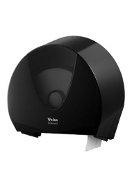 Диспенсер для туалетной бумаги в больших и средних рулонах пластик черный Veiro JUMBO / JUMBO black