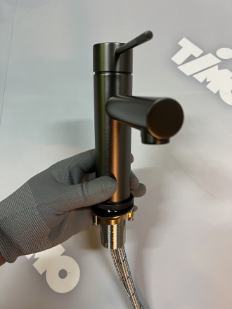 Смеситель для раковины Timo Saona Черное золото / 2361/18F