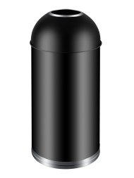 Ведро для мусора WeltWasser ROBBY BL 70L Черный матовый / 10000011268