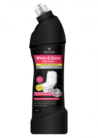 Средство для сантехники PRO-BRITE 1572-075 White &amp; Shine toilet cleaner