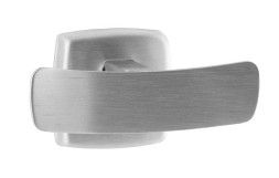 Крючок двойной металл матовая сталь Mediclinics Medisteel / AI0036CS