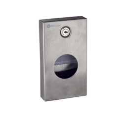 Диспенсер MERIDA STELLA R для гигиенических пакетов металл матовая сталь / GSM002.R