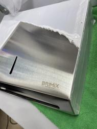 BRIMIX 901 Диспенсер для бумажных полотенец Z сложения из нержавеющей стали матовый