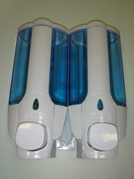 Дозатор для жидкого мыла двойной Ledeme 406-1