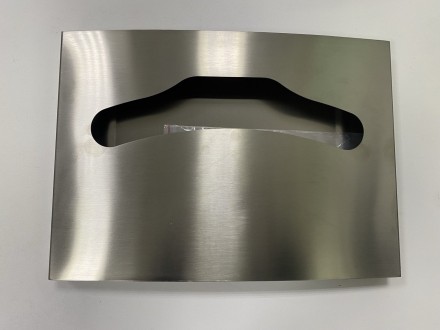 Диспенсер покрытий для унитаза с замком WisePro металл Матовая сталь / 77-33