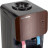 Кулер для воды Aqua Work коричнево-черный нагрев есть, охлаждение электронное / 105-LKR