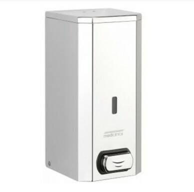Дозатор жидкого мыла Mediclinics настенный 1,5 л, металл хром / DJ0031C