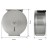 Диспенсер для средних рулонов туалетной бумаги металл матовая сталь PD-5005A NEW