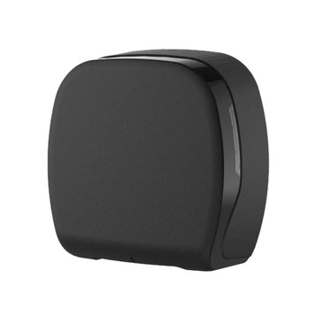 Диспенсер туалетной бумаги WisePro M610-B для средних и больших рулонов пластик черный / 72510