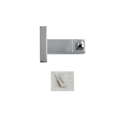 Крючок одинарный настенный GFmark металл Хром / 84114