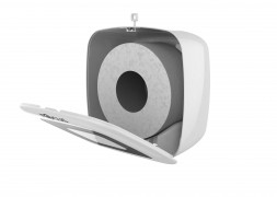 Диспенсер для туалетной бумаги с центральной вытяжкой Focus 8077066 / белый