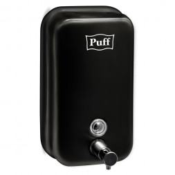 Дозатор для жидкого мыла PUFF-8615Bl 1000 мл металл черный / 1402.024