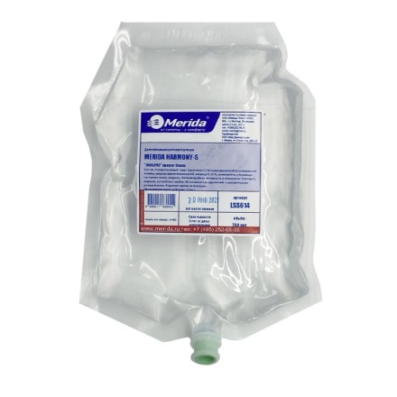 Мыло-спрей для рук MERIDA HARMONY-S дезинфицирующее олива 700 мл / LSS614