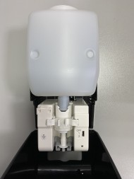 Дозатор для жидкого МЫЛА и ГЕЛЯ WisePro K210A-BS наливной автоматический 1000 мл, черный / 71115