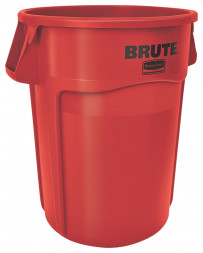 Контейнер для мусора Rubbermaid BRUTE 166,5л / красный / FG264300RED