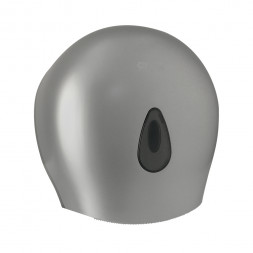 GFmark 931-11 Диспенсер для туалетной бумаги для средних рулонов пластик серебро