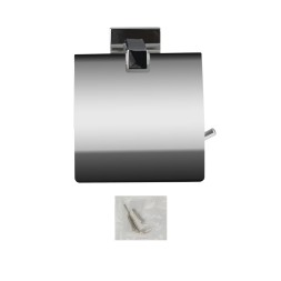 Держатель туалетной бумаги с экраном GFmark металл Хром / 84003