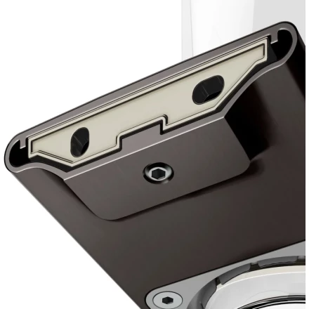 Подстаканник Keuco Edition подвесной хрусталь/металл Титан черный матовый / 11550359000