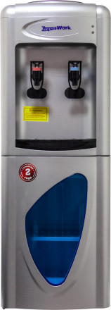 Кулер для воды Aqua Work серебро нагрев есть, охлаждение компрессорное / 0.7-LR