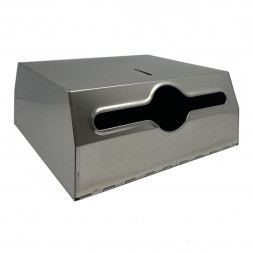 Диспенсер MERIDA STELLA для листовых бумажных полотенец Z сложения металл матовая сталь / AQM101