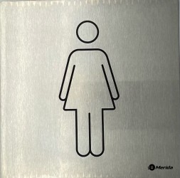 Табличка Merida &quot;Женский туалет&quot; / GSM007.R