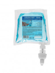100023-А500 Keman Альбасофт-пена антибактериальное пенящееся жидкое мыло в картридже / 500 мл (шт.)