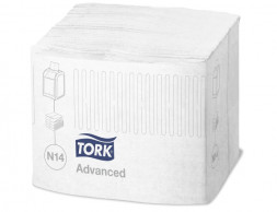 962900 Tork Xpressnap Fit диспенсер для салфеток настольный / Стартовый набор (2 пачки салфеток в комплекте)
