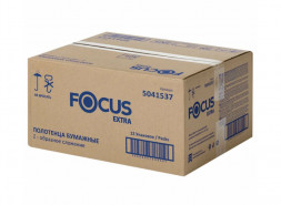 5069956 Focus Extra Полотенца Z сложения 200л, 2слоя, 20*24см, (пач)