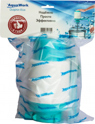 Aqua Work 03 Дельфин Эко Помпа для воды бирюзовая (в пакете)