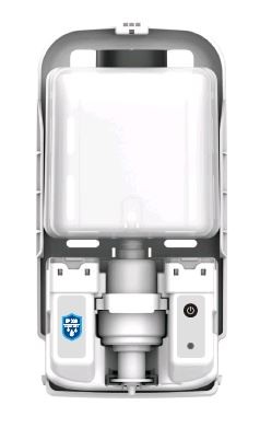 Дозатор для ЖИДКОГО ДЕЗ СРЕДСТВА WisePro M240A-WD наливной автоматический 1000 мл, белый / 72110