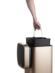 Ведро для мусора сенсорное WeltWasser RONE WT 12L Белый / 10000001055