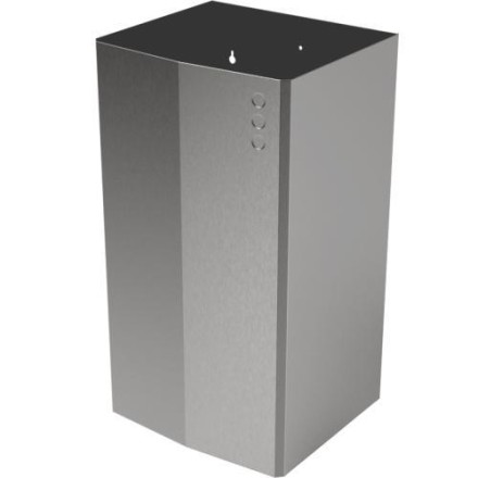 Контейнер для мусора настенный нерж. сталь. 65л. Nofer EVO матовый / 14077.65.EVO.S