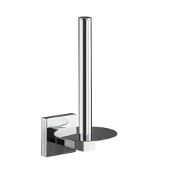 Держатель туалетной бумаги и бумажного полотенца вертикальный GFmark Хром / 84008