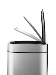 Ведро для мусора сенсорное WeltWasser RONE TM 9L Матовая сталь / 10000000874