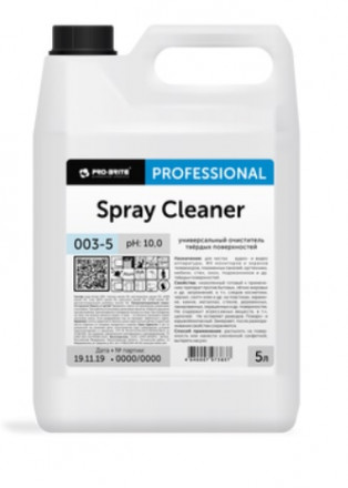 Универсальный очиститель твёрдых поверхностей Pro-brite Spray Cleaner / для аппаратуры / для мониторов / для поверхностей