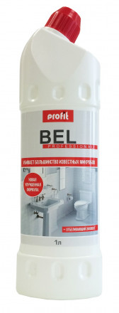 Средство для санитарных зон с отбеливающим эффектом PRO-BRITE 456-1 PROFIT BEL / 1 л