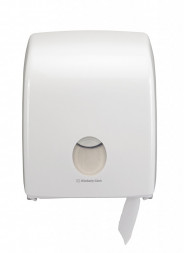 Диспенсер для средних рулонов туалетной бумаги пластик белый Kimberly-Clark 6958 Aquarius