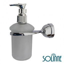  Дозатор для жидкого мыла стеклянный SOLINNE 3083