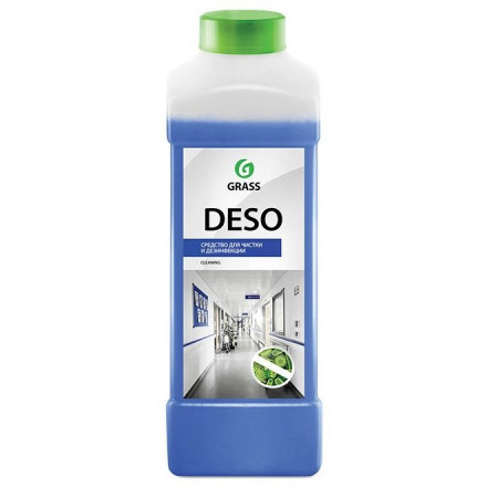 Grass 125190 Средство для чистки и дезинфекции Deso 1 л (С10)