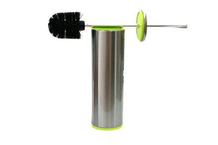 Ершик для унитаза Klimi напольный металл матовая сталь / M-E42-30-05