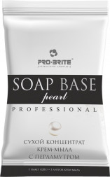 1170-012K-TZ Сухой концентрат крем-мыла с перламутром PRO-BRITE SOAP BASE PEARL / 370 г