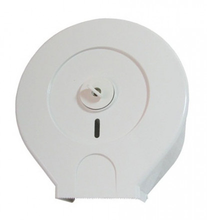 Диспенсер туалетной бумаги для средних рулонов пластик белый OPTIMA FD-325 W