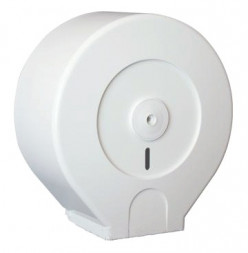 Диспенсер туалетной бумаги для средних рулонов пластик белый OPTIMA FD-325 W