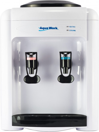 Aqua Work 0.7-TW Кулер для воды белый без нагрева и охлаждения